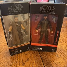 2 Star Wars The Black Series Cassian Andor 6 Figure 10 & Greef Karga 6