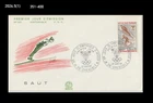 Sports,Grenoble Winter Olympics,Ski Jump,cross country,France 1968 FDC,Cover