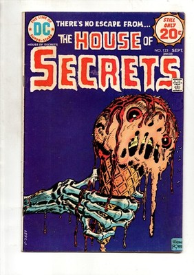 (MS)  DC House Secrets 123 FN 6.0 Comic Bronze Age 1974 Bag Board Classic Horror