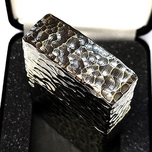 ZIPPO Metal Jacket Hammer Tone Cool Lighter Heavy Textured - Bild 7 von 8