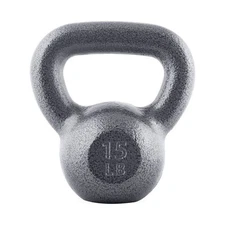 CAP Barbell 15lb Cast Iron Kettlebell, Single
