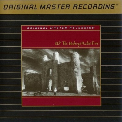 U2 The Unforgettable Fire CD 24K Gold Ultradisc II