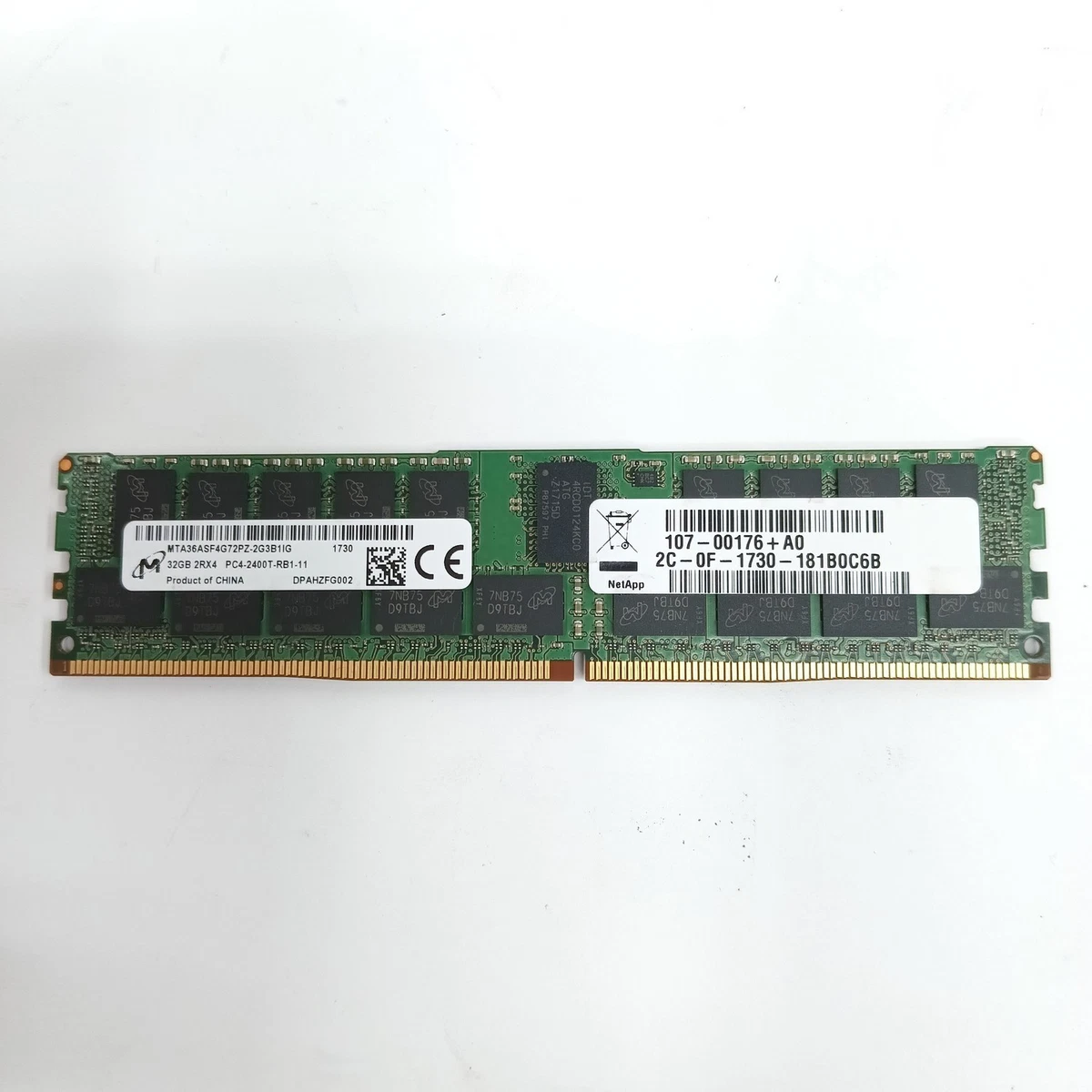 PC4-19200 (DDR4-2400) Bus Speed Server RAM 32 GB Capacity per