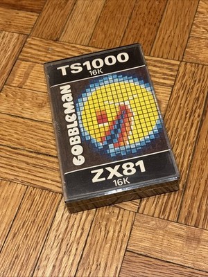 Sinclair ZX81 TS1000 GOBBLEMAN Pac Man Game Cassette - 16K - SEALED