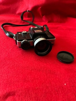 Vintage Minolta 110 Zoom SLR Film Camera w/25-50mm f4.5 Lens.
