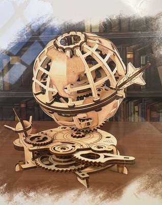 Globe puzzle Ugears Globus Wood Puzzle 3D Model 70128 New