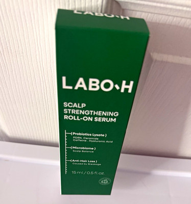 LABO-H Scalp Strengthening Roll-On Serum | Anti-Hair Loss | 15ml 0.5oz