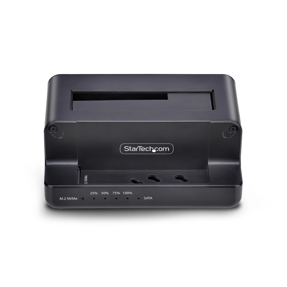 StarTech M.2 NVMe to 2.5/3.5" SATA Drive Duplicator N2-M2-SSD-DUPLICATOR - Image 3 of 4