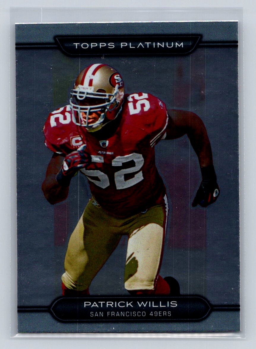 2010 Topps Platinum  #119 Patrick Willis   San Francisco 49ers A5