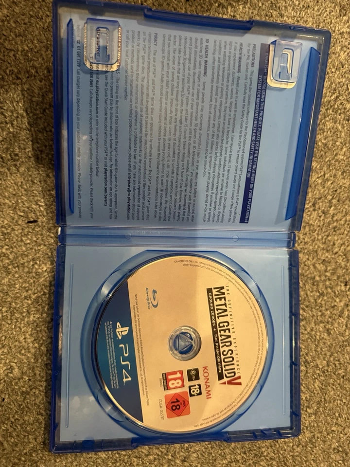 Metal Gear Solid V : The Definitive Experience - Ground Zeroes/Phantom Pain PS4 - Image 3 of 4