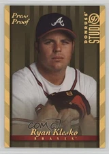 1997 Donruss Studio Gold Press Proof /500 Ryan Klesko #125