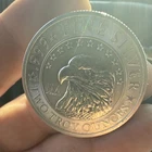 JM Bullion 2 oz .999 Fine Silver Two Troy Ounces Round Eagle Design .999 Silver