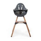 Childhome Evolu One.80° 2 in 1 Baby High Chair with 180° Swivel, Adjustable H...