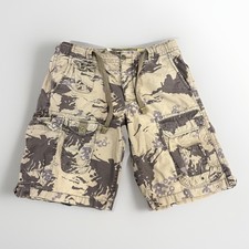 VTG Gap Mens Cargo Shorts Sz L 34-36 Military Tactical Camo Cotton Outdoor Y2K