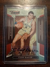 Cliff Hagan 2008 Donruss Sports Legends Autographed Signed Relic Card #212/556