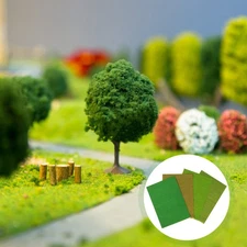 4pcs Landscape Artificial Grass Fake Grass Mini Garden Landscaping Prop