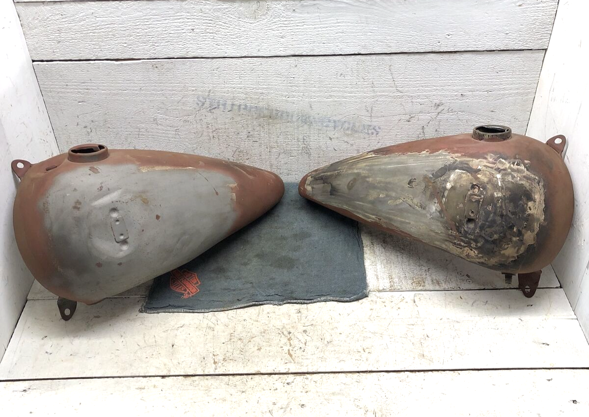 Harley Davidson Panhead Gas Tanks FL FLH 1957 1958 Original ! eBay