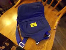 Build A Bear Blue Carrier Bear Holder Adjustable Straps Backpack BABW