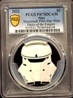 2022 NIUE STAR WARS  HOVERTANK PILOT 1 OZ .999 SILVER PCGS PROOF 70 DCAMEO