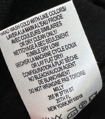 Milly Minis girls black sleeveless textured knit dress size 10 - Picture 6 of 7