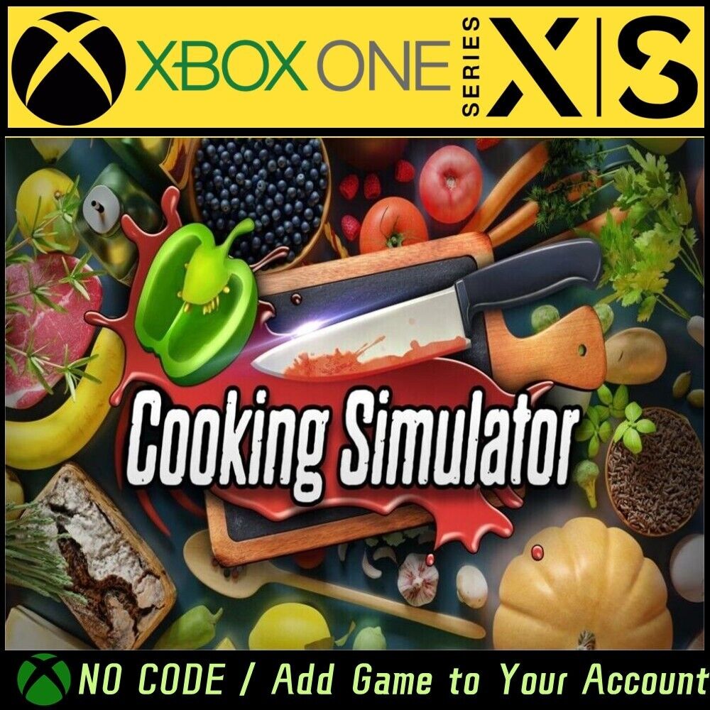 Cooking Simulator Xbox One & Xbox Series X, S, No Code, Read Description