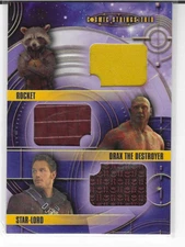 2014 upper deck guardians of the galaxy cst-5 costume card