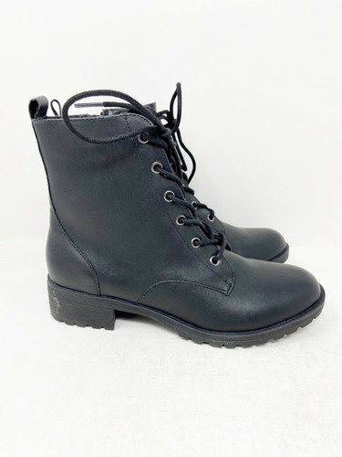 American Rag Womens Franie Black Combat 