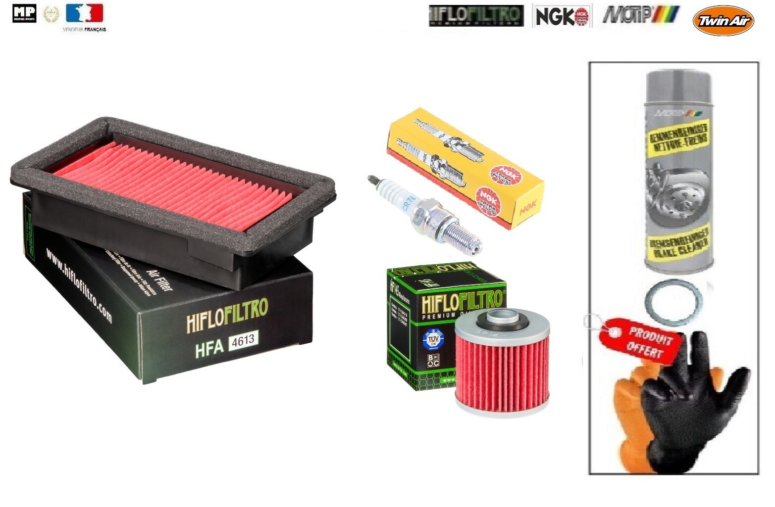 Supprimer les ratés mécaniques de la YAMAHA MT-03 660 avec ce kit entretien