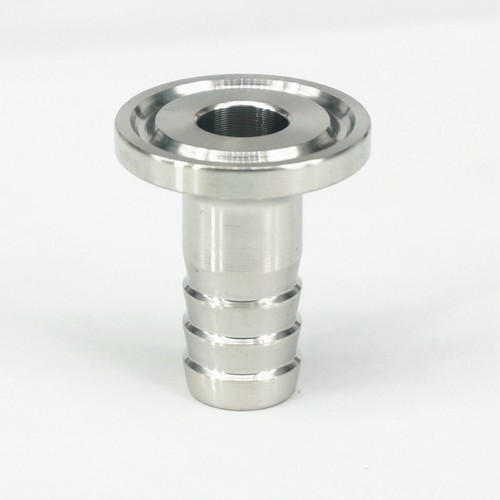 25mm Hose Barb X 1.5" Tri Clamp Fitting – SUS 304 Stainless Steel, Sanitary, For Home Brewing, Dairy, & Food Processing