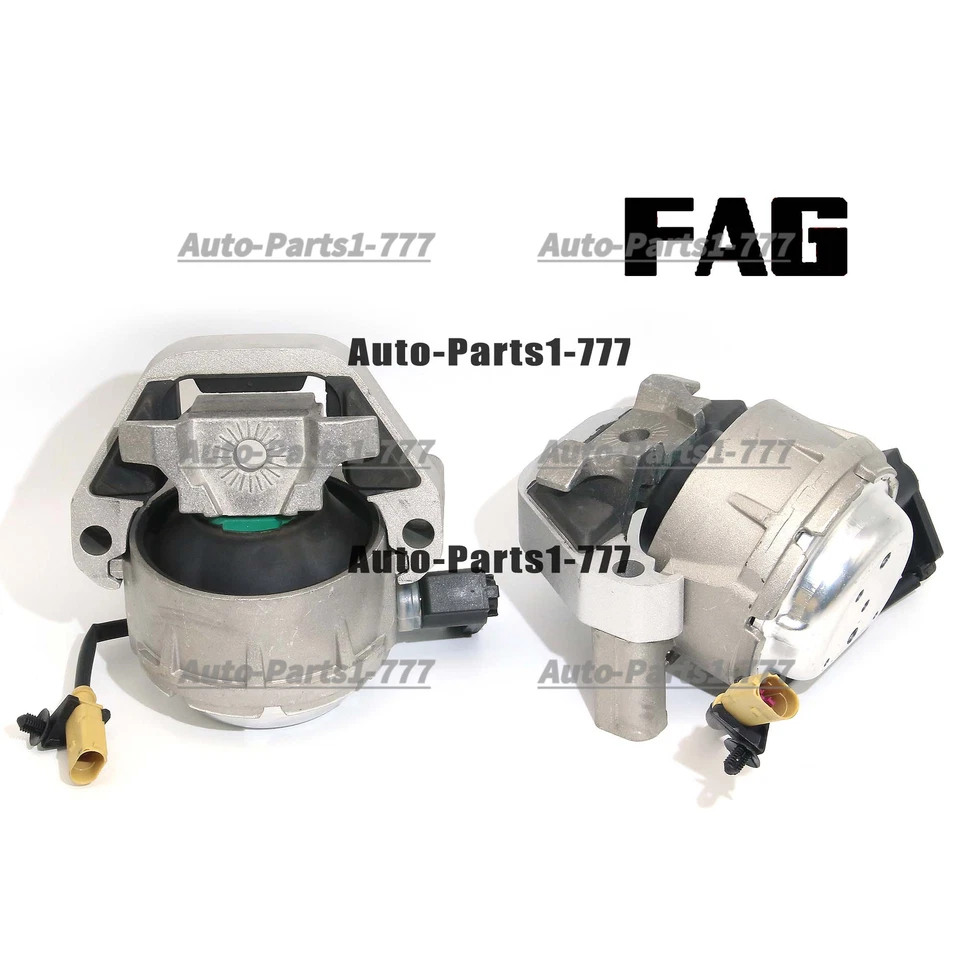 Par de soportes de motor hidráulicos FAG de 2 piezas en ambos lados para Audi A8 4H D4 3.0 TFSI TDI Foto 2 de 3