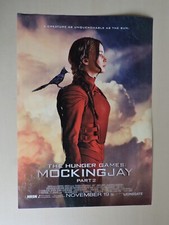 ORIGINAL Movie Poster The Hunger Games: Mockingjay - Part 2 (2015) 16.5 x 11.75"