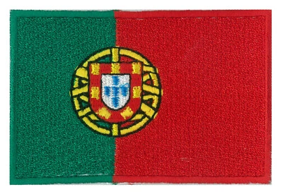 Patche Portugal écusson patch drapeau Portugais brodé thermocollant - Photo 1/4