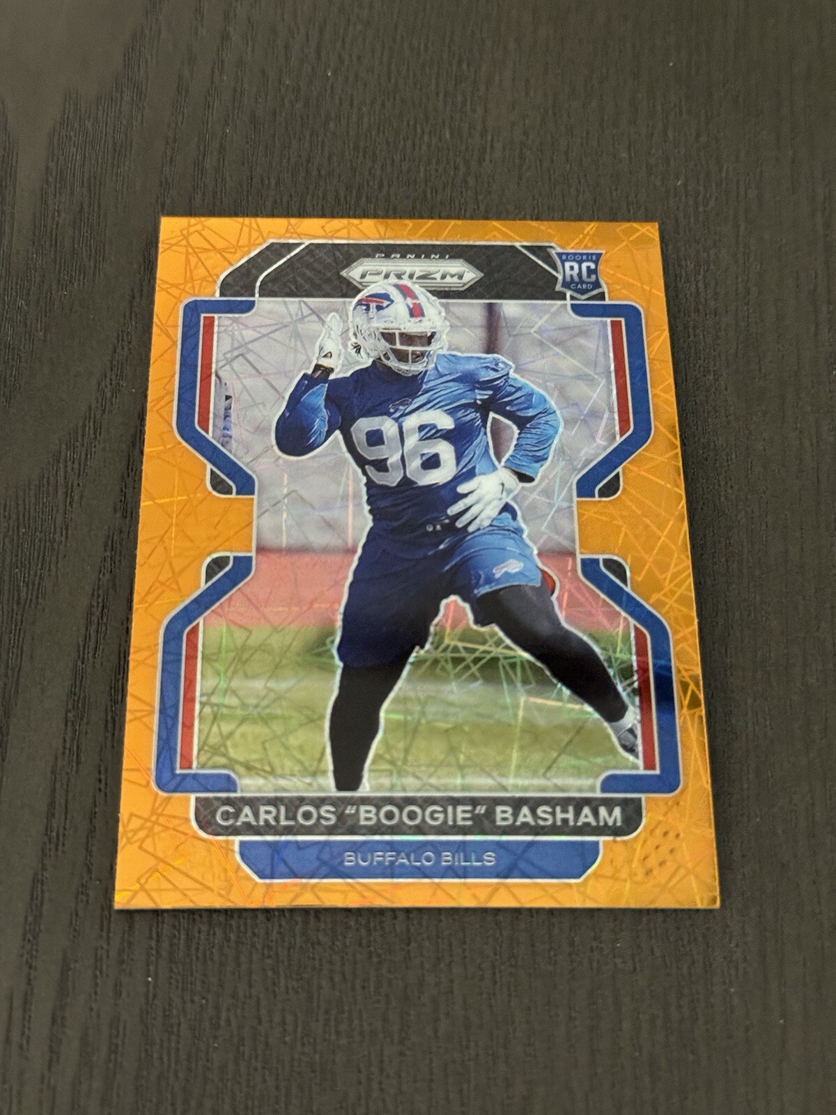 Boogie Basham Panini Prizm #436 Lazer Prizm