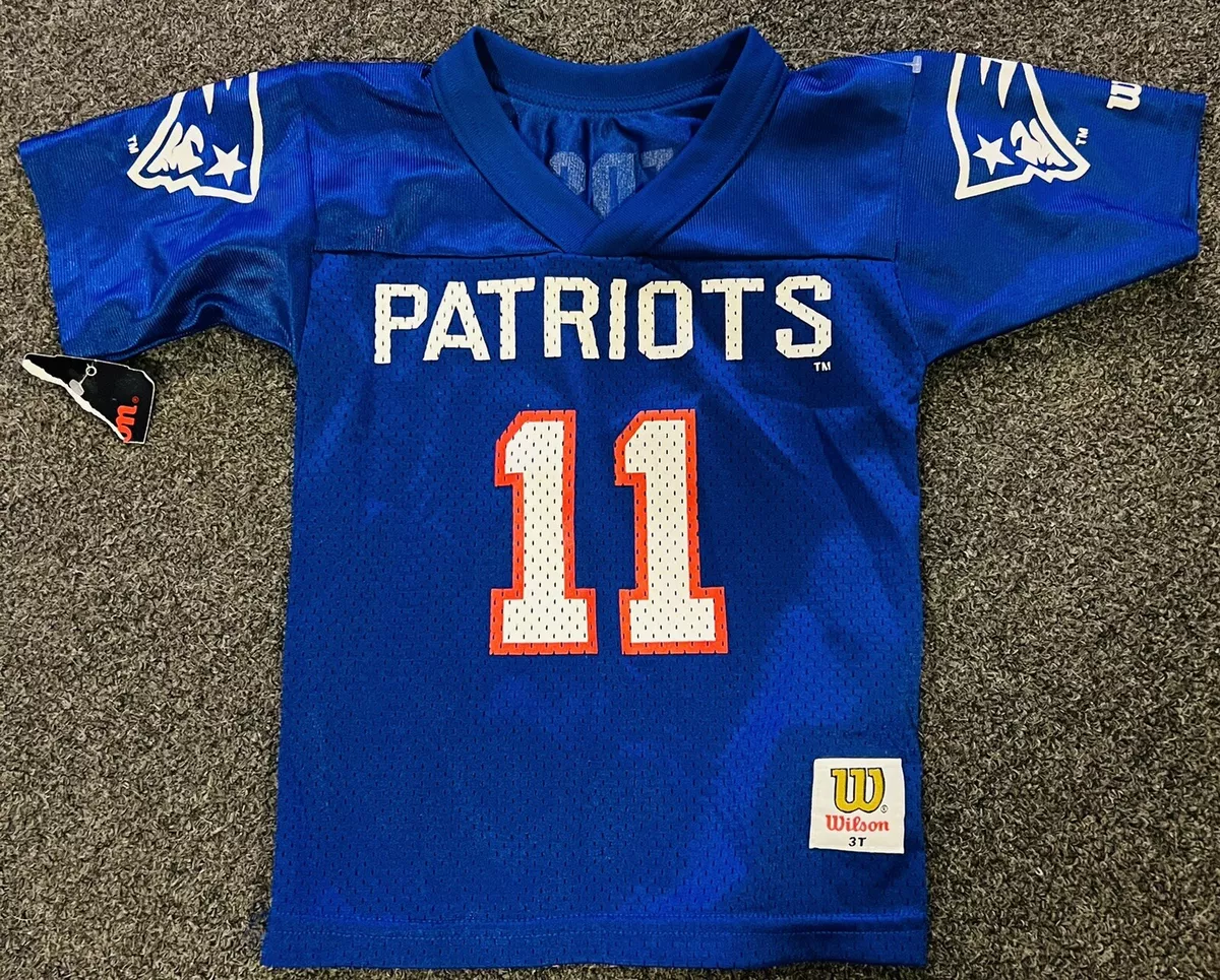 Brand New England Patriots Drew Bledsoe NFL Football Jersey Wilson