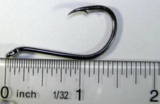 50 Gamakatsu Octopus Hooks 02415 5/0 NSB Black Nickel Finish