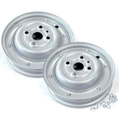 KIT 2 RUOTE 2.75.9 Complete Cerchi Chiusi Gomme Camere