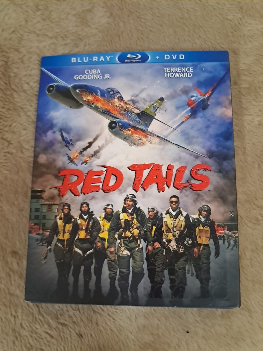 Red Tails (Blu-ray+DVD, 2012, WS) Cuba Gooding Jr., W/ OOP