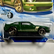 HOT WHEELS 2010 FASTER THAN EVER 07 FORD SHELBY GT500 Target Snowflake Card FTE