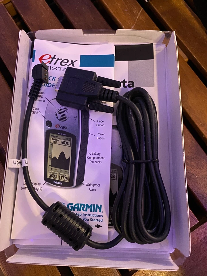 New Garmin eTrex Vista Handheld GPS Navigator Bundle Free Shipping - Image 2 of 3