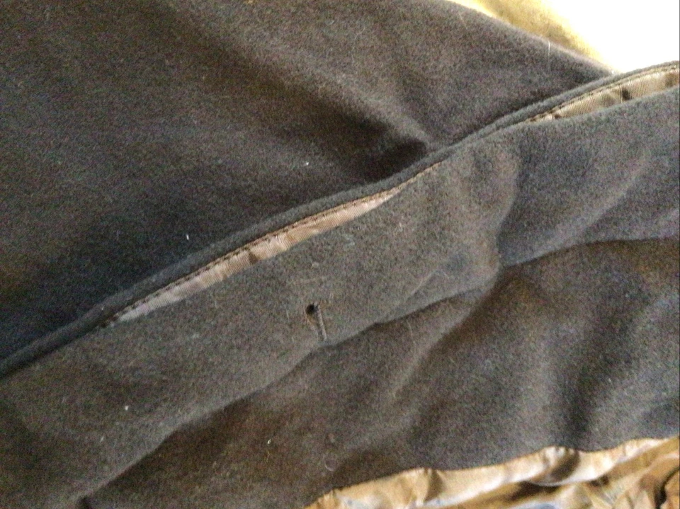 Italian Made Willi Smith Wool & Nylon Dark Brown Button Up Long Coat, Size 8 - Image 4 of 4