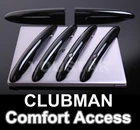 UK STOCK 6 x Comfort GLOSS Black Door Handle Covers for MINI F54 CLUBMAN Cooper