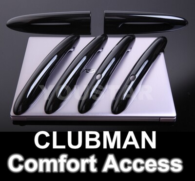 US STOCK 6x Comfort Piano Black Door Handle Covers for MINI Cooper F54 CLUBMAN