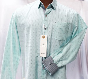 camisas verde menta para hombres