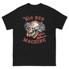 01 Hells Angels Big Red Machine Piston Scull Support81 T-Shirt