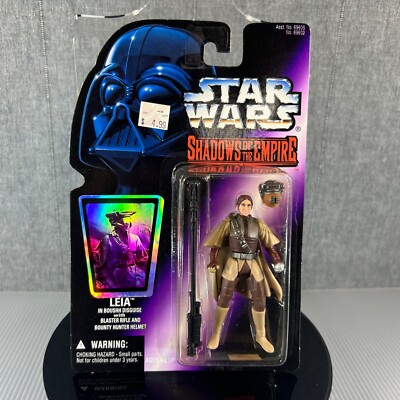 Star Wars Shadows Of The Empire Leia Boushh Bounty Hunter 3.75 1996 Hasbro