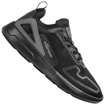 ellesse Tarro Runner Herren Sneaker Schuhe, schwarz - Größe 45 - NEU #A