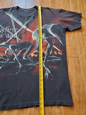 Vintage 90's Pink Floyd The Wall All Over Print T Shirt XL Vintage 90's Pink Floyd The Wall All Over Print T Shirt XL