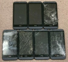 WHOLESALE LOT OF 7 CRICKET HTC DESIRE 510 GSM LTE Smart Cell Phones FOR PARTS