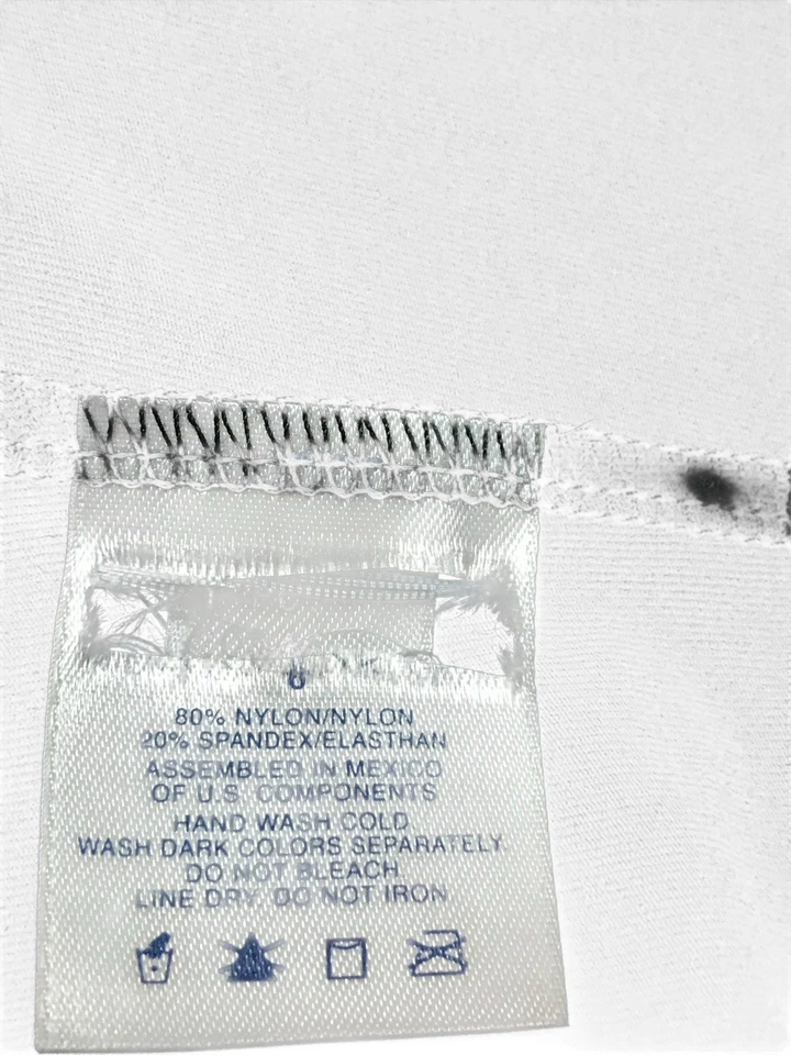 Lands' End Black Bandeau Top Size 6 & La Blanca Black Bottoms w/Side Ties Size 6 - Image 4 of 4