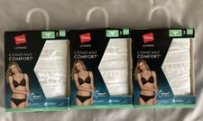 3 Boxes Hanes Womens Bikini Panties 9-Pairs White Size 8/XL Ultimate Pair 42XTB4